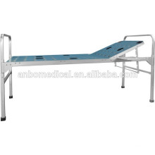 Respaldo ajustable manual material de aleación de aluminio plegable cama de hospital